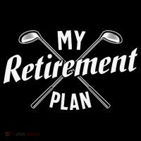 Retired Golfing Retirement Plan Coaster thumb 2