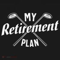 Retired Golfing Retirement Plan Polo thumb 3