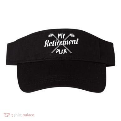 Retired Golfing Retirement Plan Visor