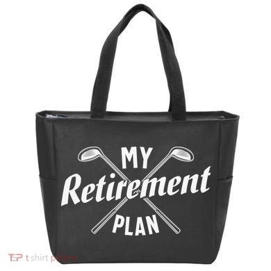 Retired Golfing Retirement Plan Tote Bag