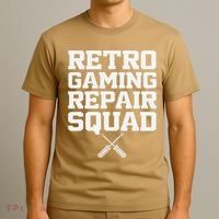 Retro Gaming Repair Vintage Console Restoration Arcade Fix T-Shirt thumb 3