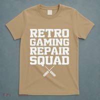 Retro Gaming Repair Vintage Console Restoration Arcade Fix T-Shirt thumb 5