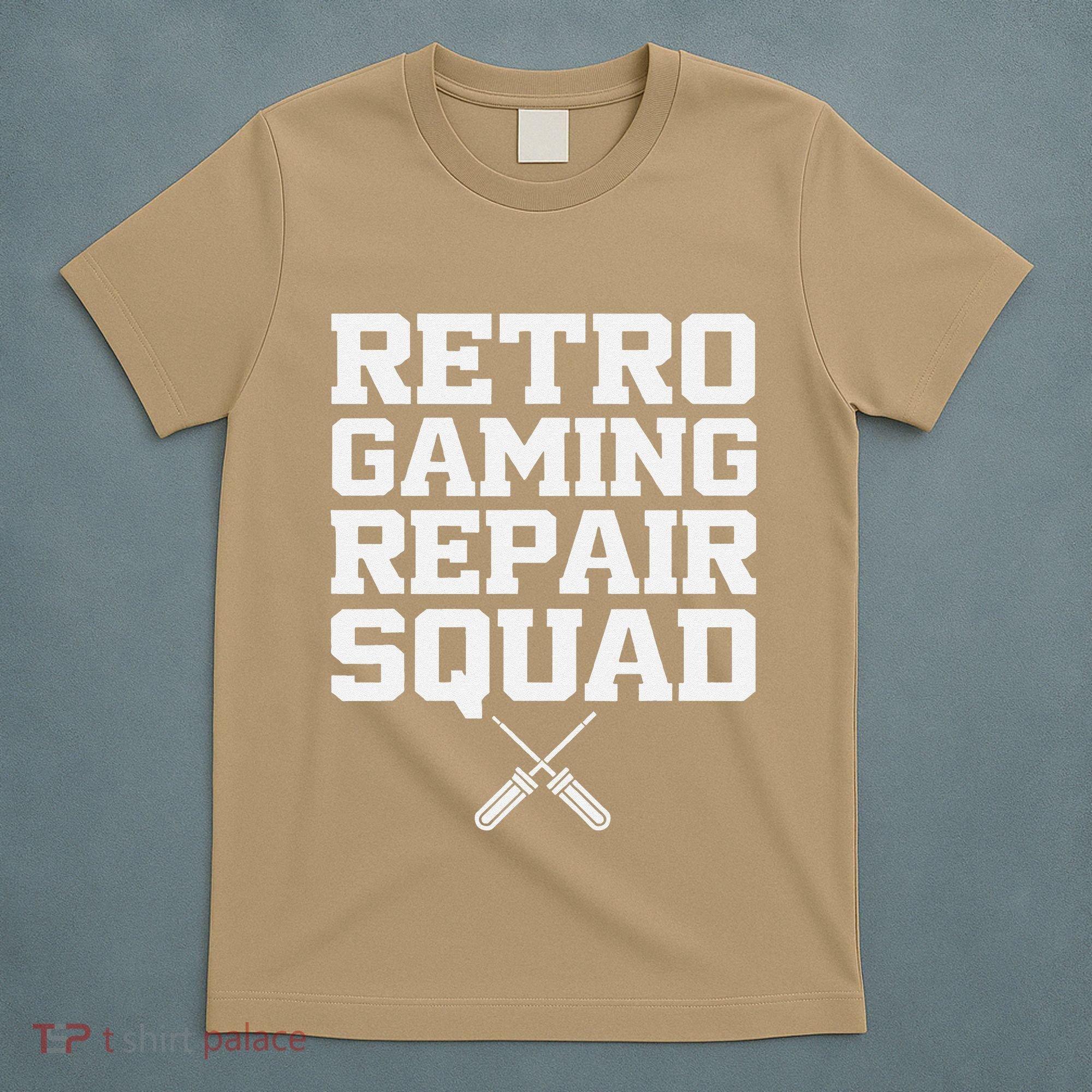 Retro Gaming Repair Vintage Console Restoration Arcade Fix T-Shirt