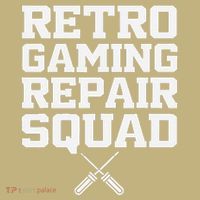 Retro Gaming Repair Vintage Console Restoration Arcade Fix T-Shirt thumb 7
