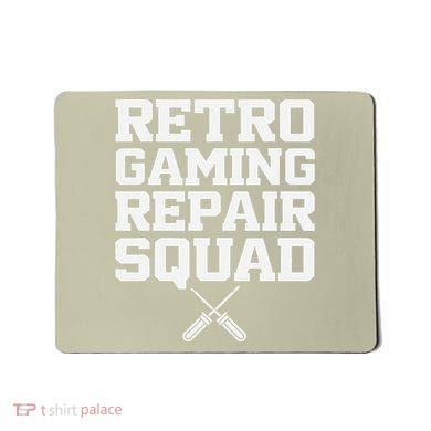 Retro Gaming Repair Vintage Console Restoration Arcade Fix Mousepad
