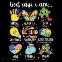 Retro God Says I Am Autism Be Kind Puzzle Autism Awareness Gift Coffee Mug thumb 5