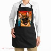 Retro German Shepherd German Shepherd Dog Apron thumb 2