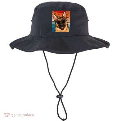 Retro German Shepherd German Shepherd Dog Bucket Hat