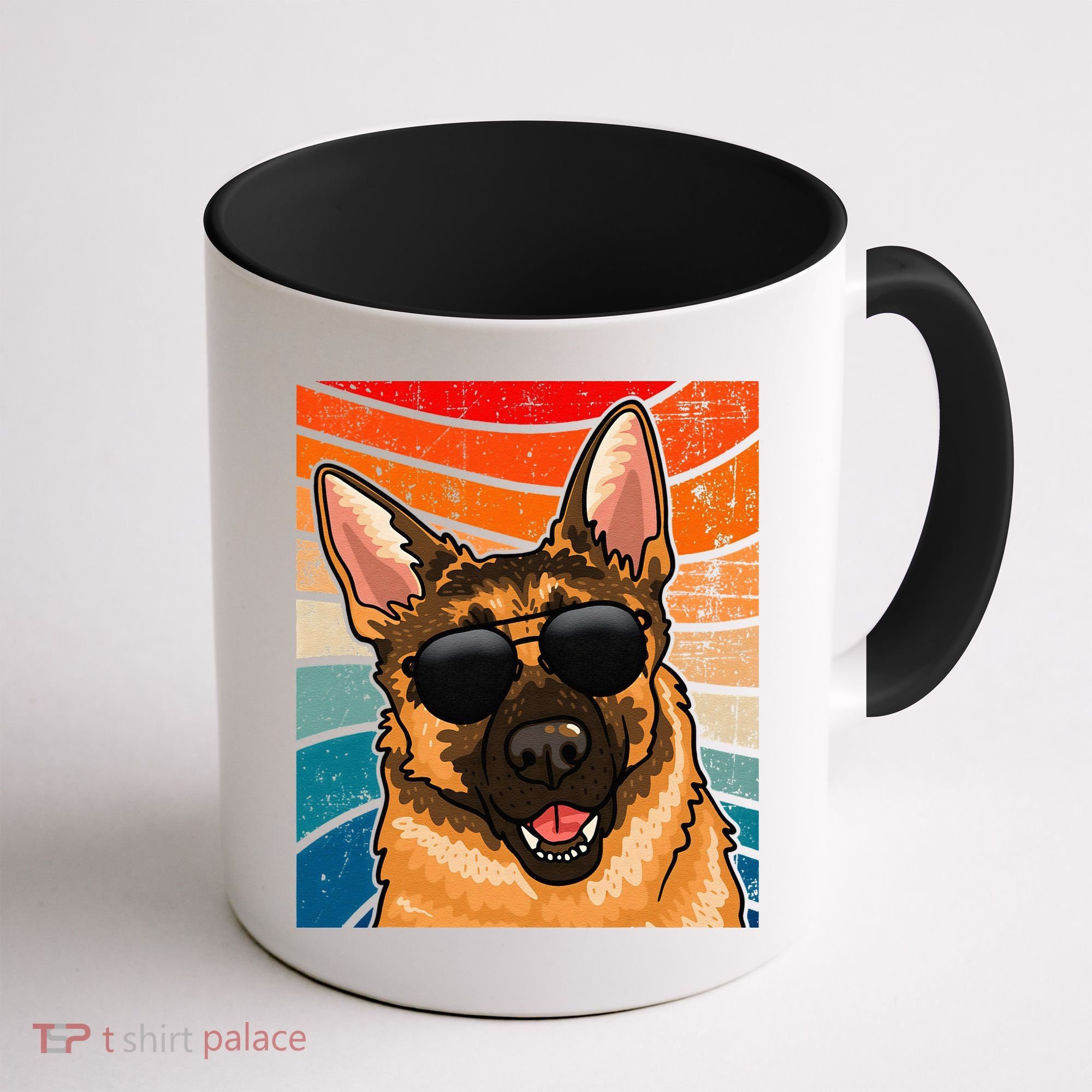 Retro German Shepherd German Shepherd Dog Coffee Mug