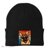 Retro German Shepherd German Shepherd Dog Beanie thumb 0