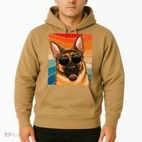 Retro German Shepherd German Shepherd Dog Hoodie thumb 2