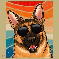 Retro German Shepherd German Shepherd Dog Hoodie thumb 7