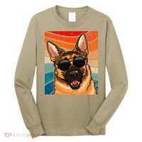 Retro German Shepherd German Shepherd Dog Long Sleeve Shirt thumb 0