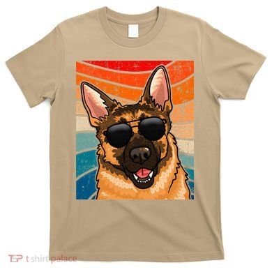 Retro German Shepherd German Shepherd Dog T-Shirt