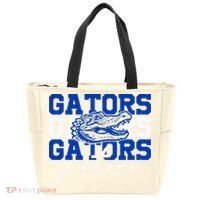 Retro Gators School Sports Name Team Tote Bag thumb 0