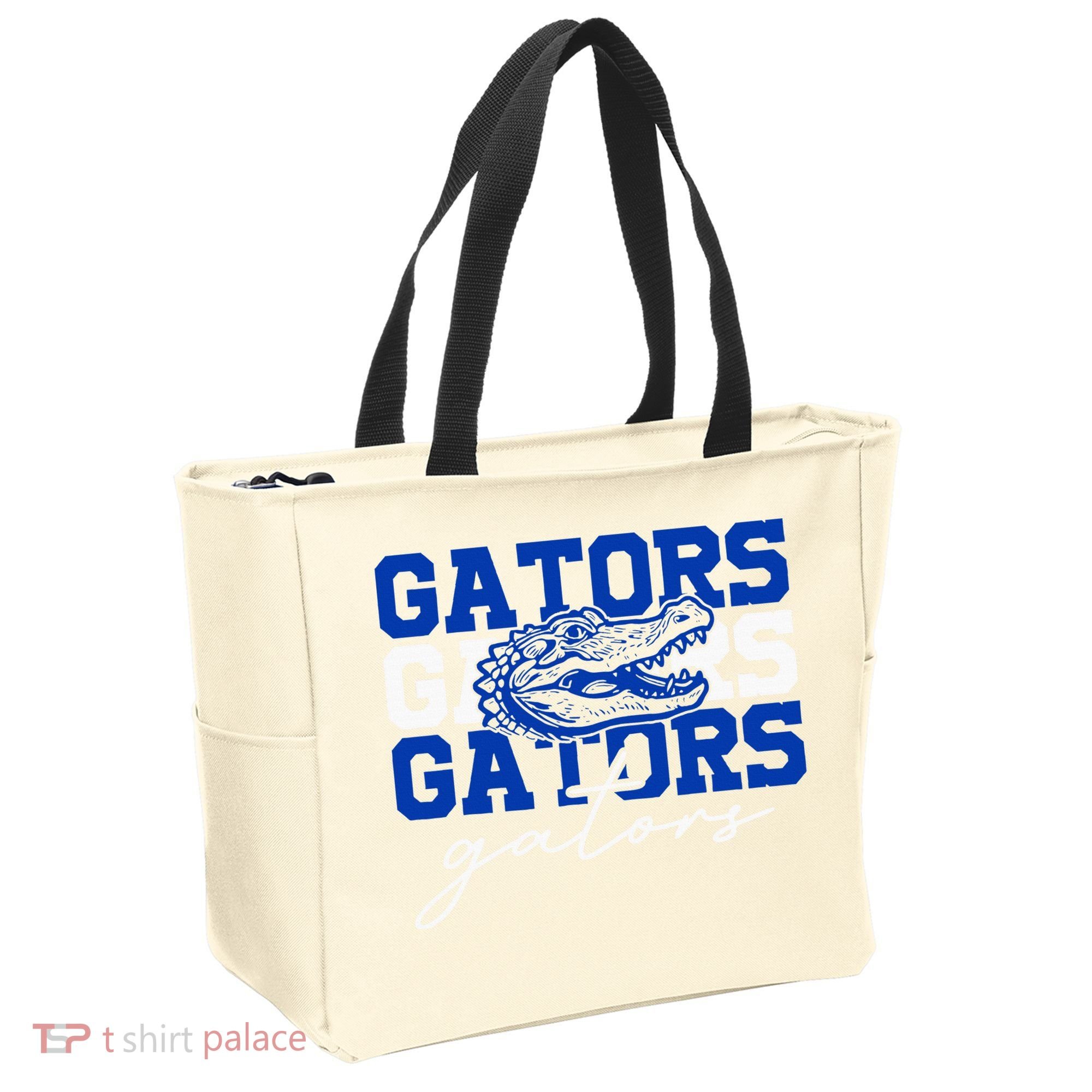 Retro Gators School Sports Name Team Tote Bag