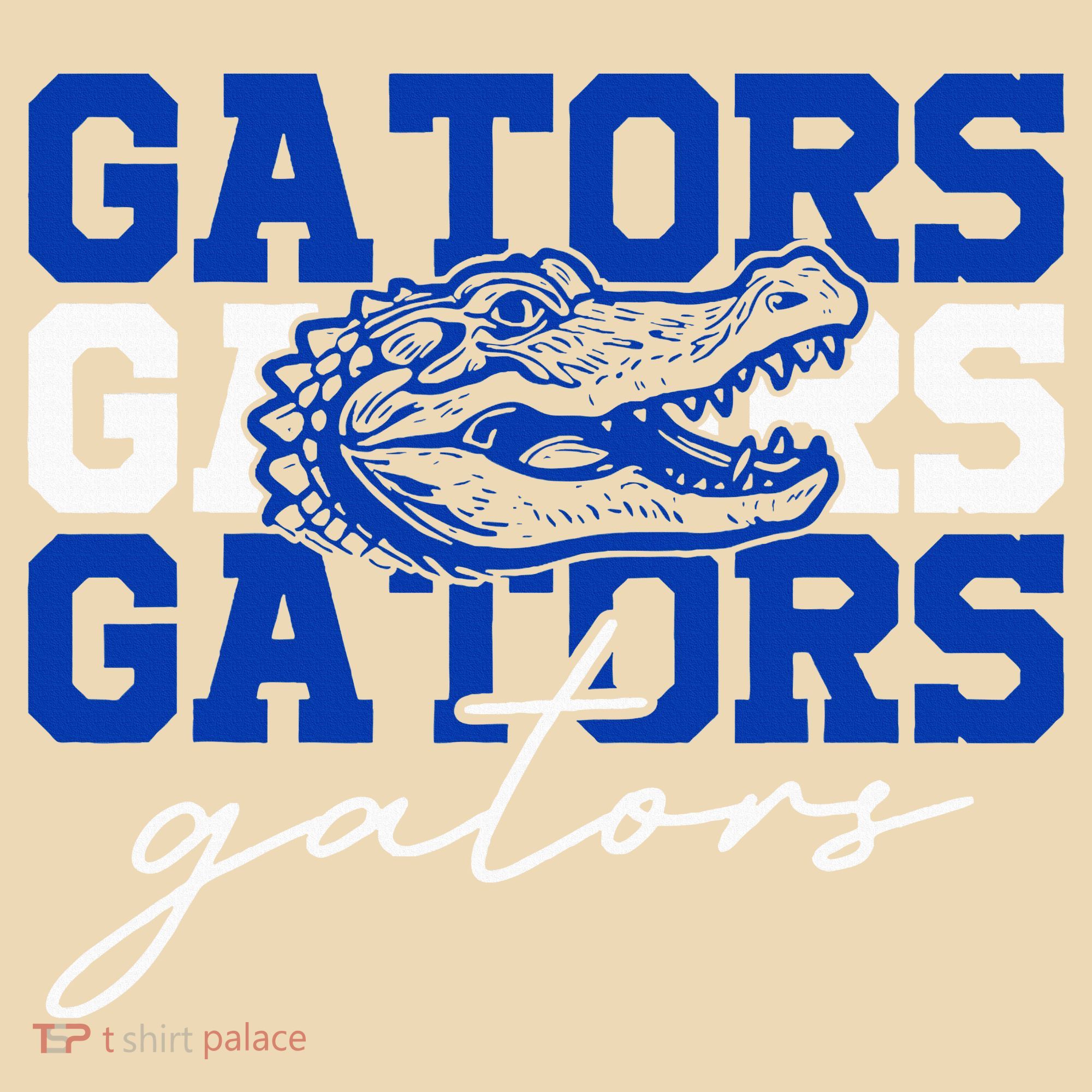 Retro Gators School Sports Name Team Tote Bag