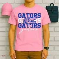 Retro Gators School Sports Name Team T-Shirt thumb 6