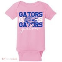 Retro Gators School Sports Name Team Baby Bodysuit thumb 0