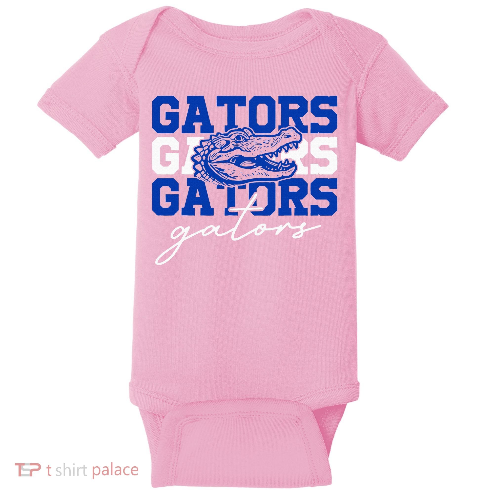 Retro Gators School Sports Name Team Baby Bodysuit