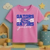 Retro Gators School Sports Name Team Toddler T-Shirt thumb 3