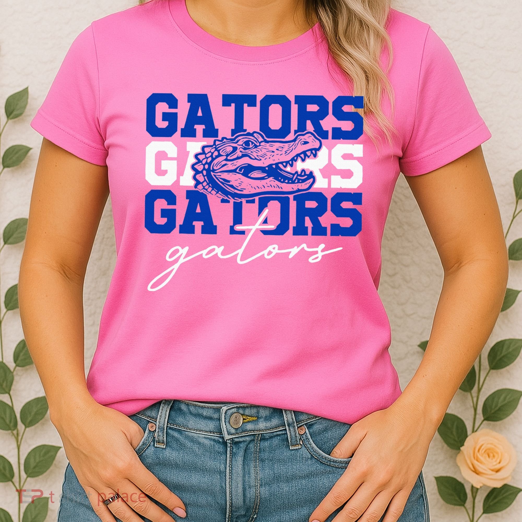 Retro Gators School Sports Name Team Women's T-Shirt