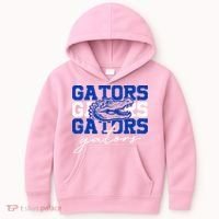 Retro Gators School Sports Name Team Kids Hoodie thumb 0