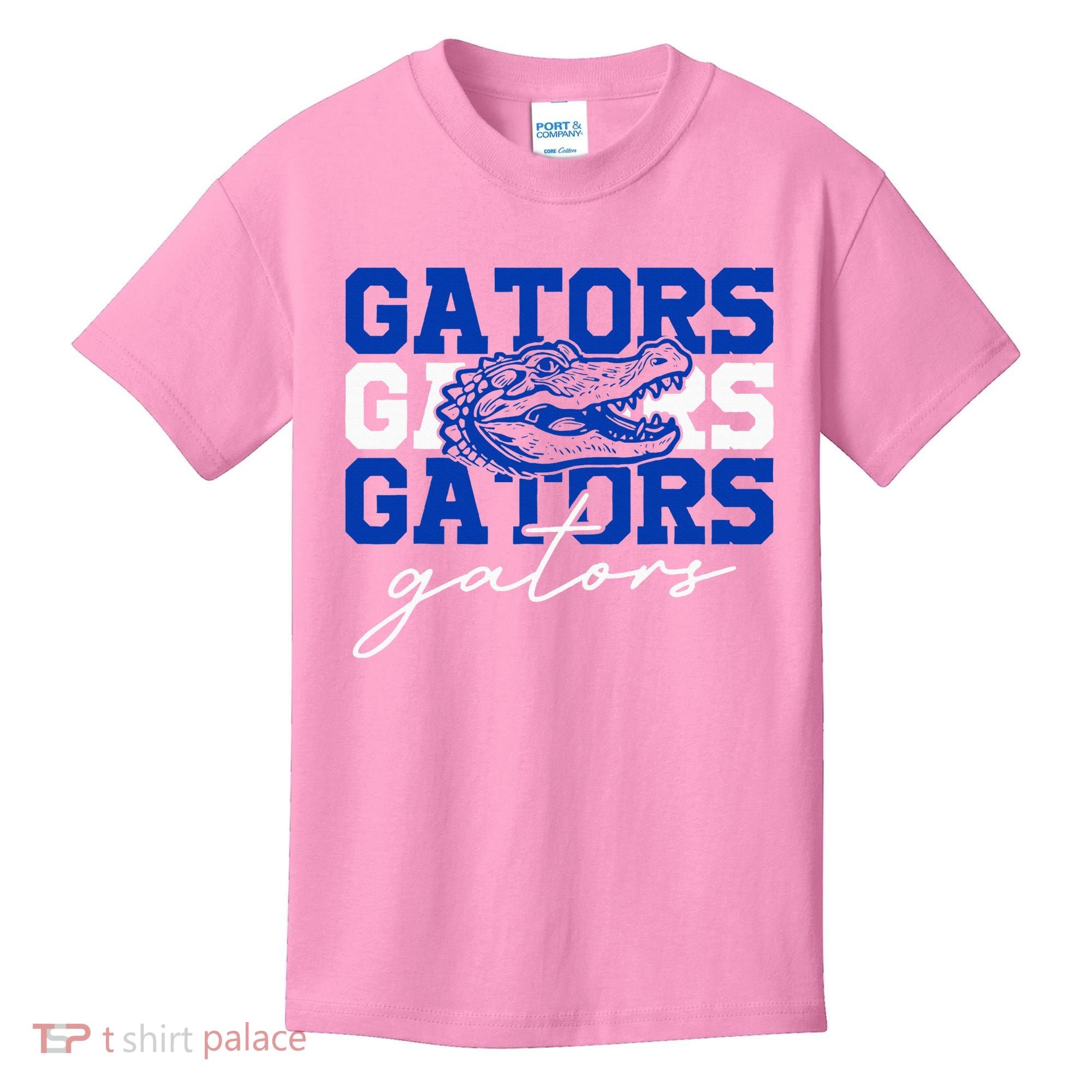 Retro Gators School Sports Name Team Kids T-Shirt