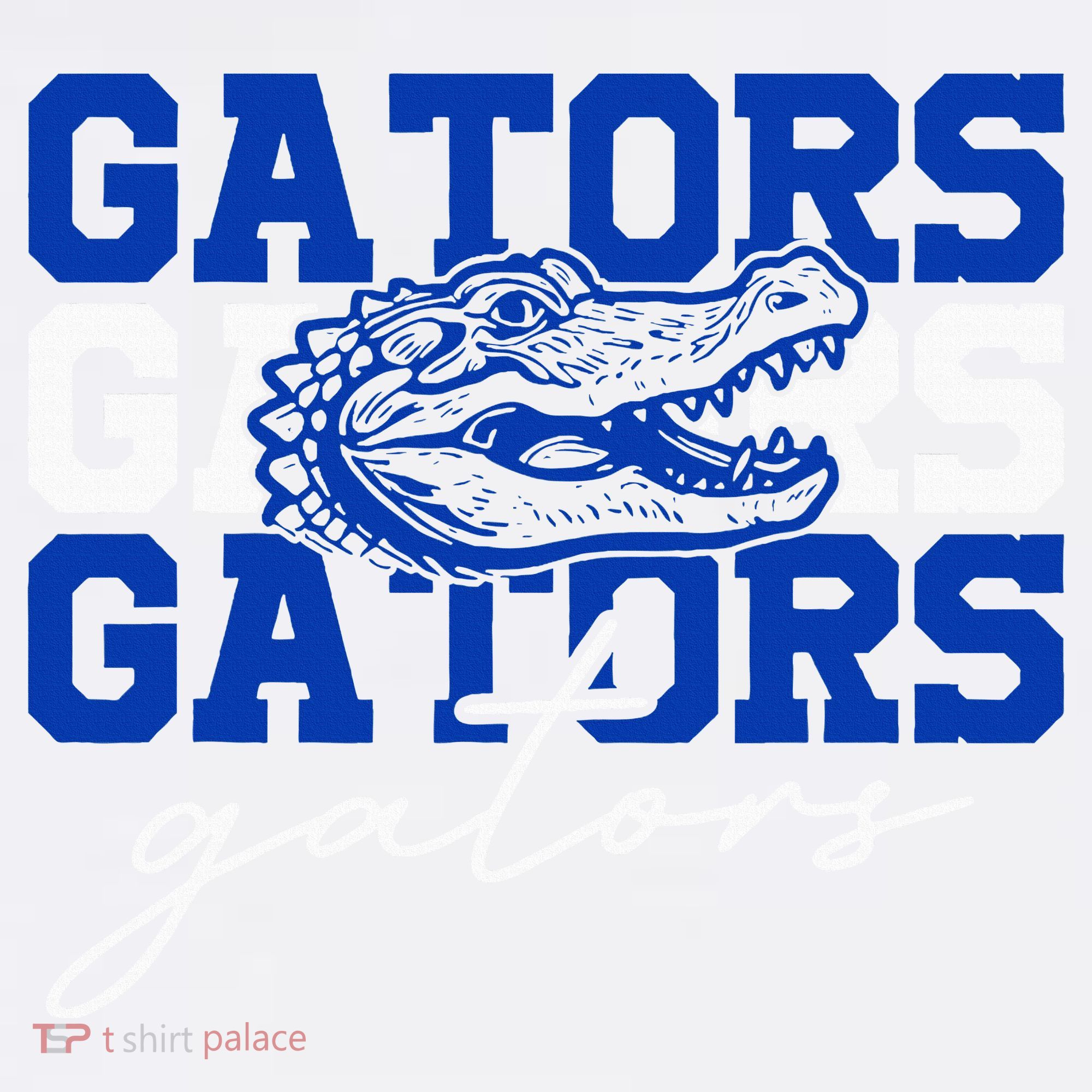Retro Gators School Sports Name Team Apron