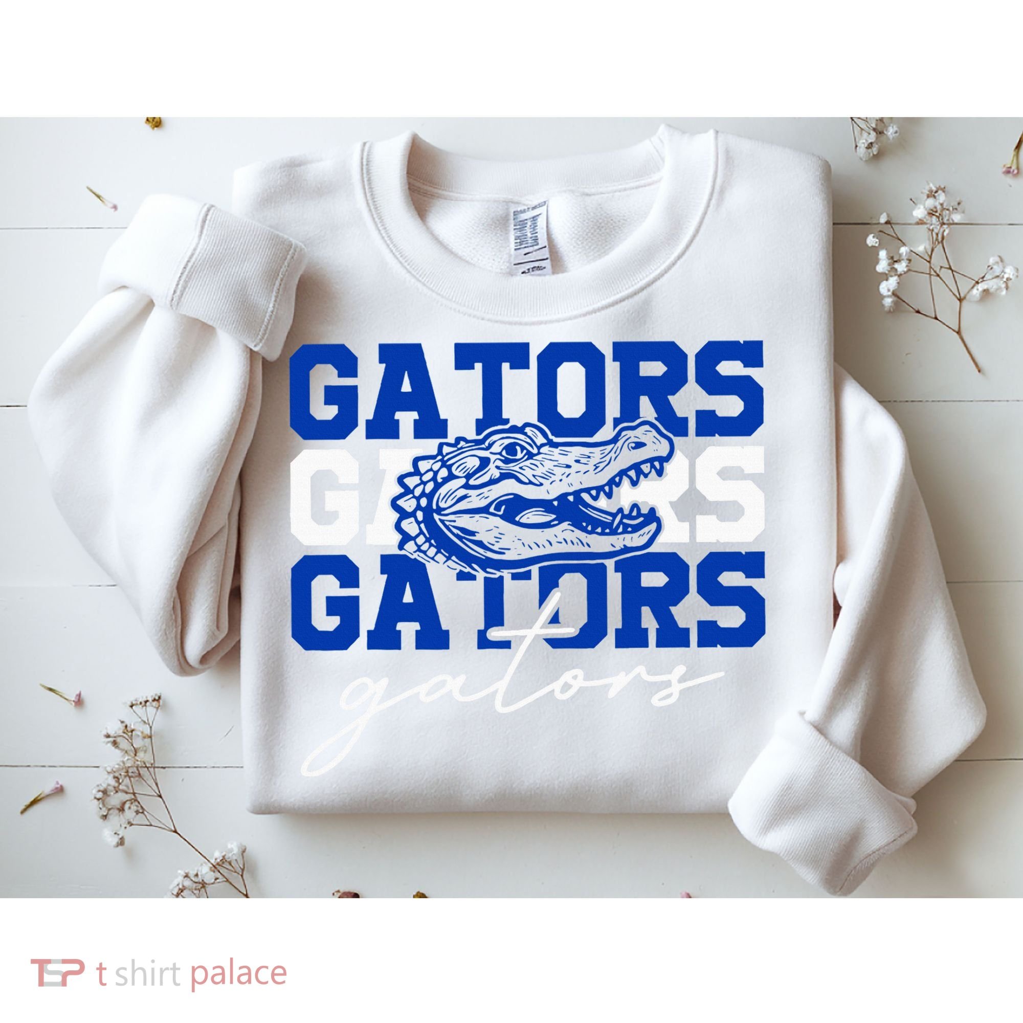 Retro Gators School Sports Name Team Sweatshirt