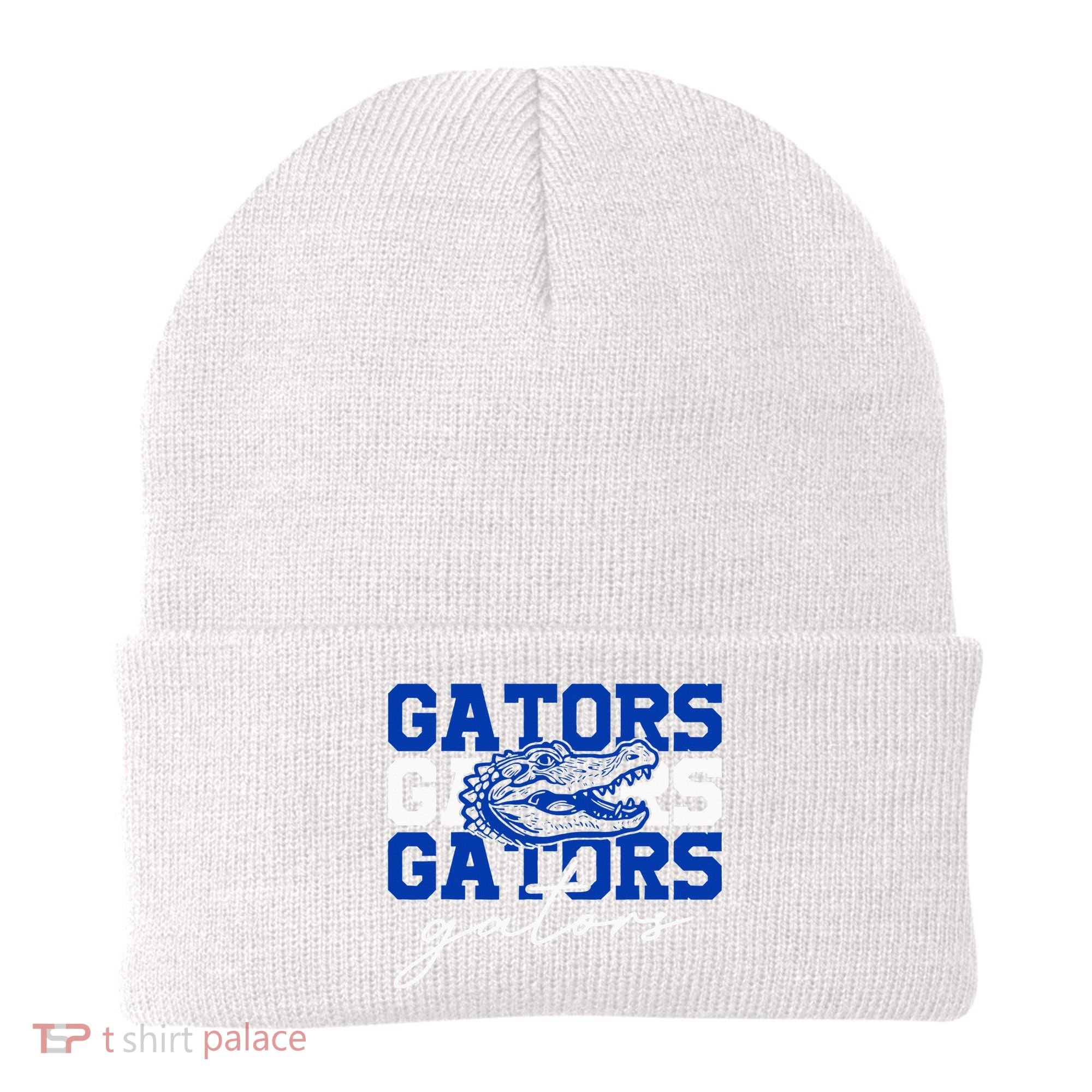 Retro Gators School Sports Name Team Beanie
