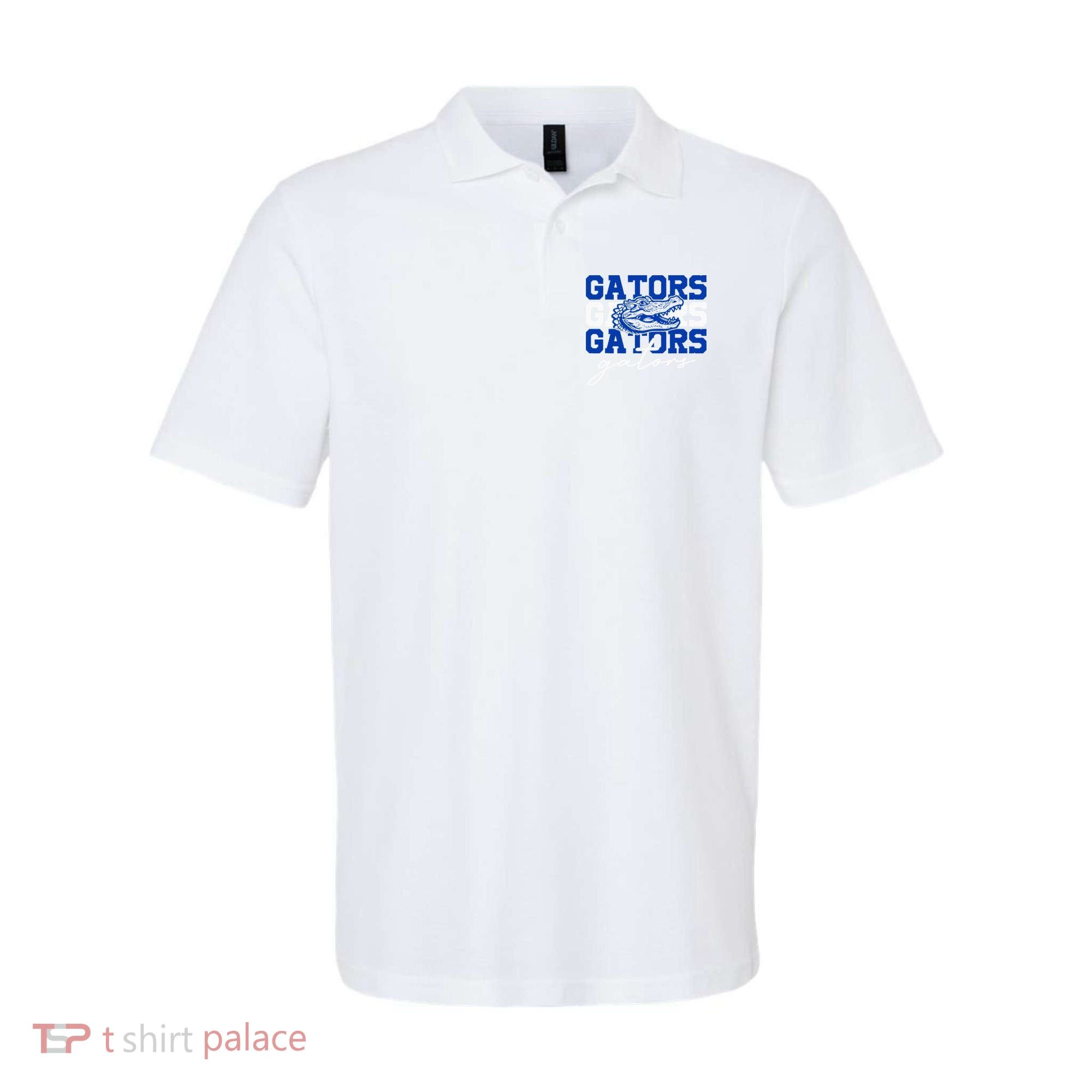 Retro Gators School Sports Name Team Polo