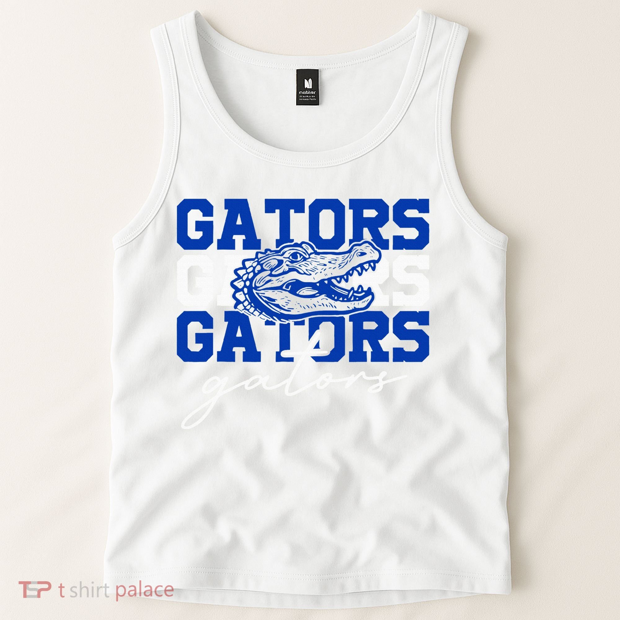 Retro Gators School Sports Name Team Tank Top