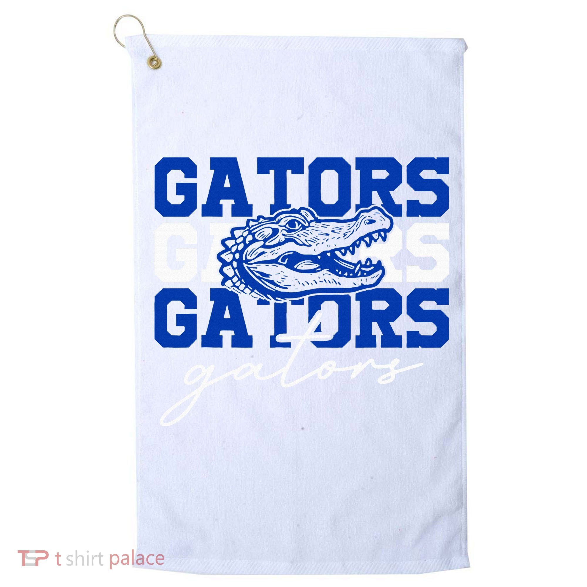Retro Gators School Sports Name Team Golf Towel