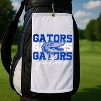 Retro Gators School Sports Name Team Golf Towel thumb 2