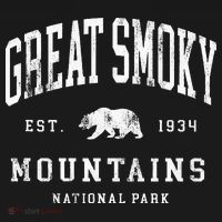 Retro Great Smoky Mountains National Park Hiking Toddler Hoodie thumb 2