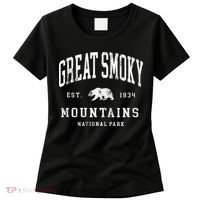 Retro Great Smoky Mountains National Park Hiking Women's T-Shirt thumb 0