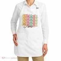 Retro Groovy Summer Vibes For  Summer Vacation Apron thumb 2