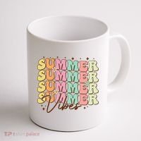 Retro Groovy Summer Vibes For  Summer Vacation Coffee Mug thumb 1