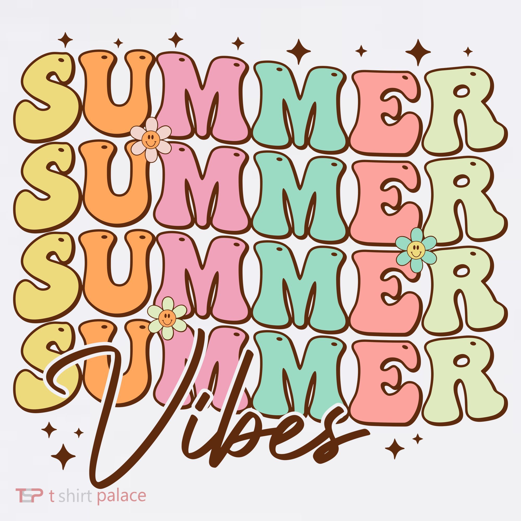 Retro Groovy Summer Vibes For  Summer Vacation Women's Tank Top