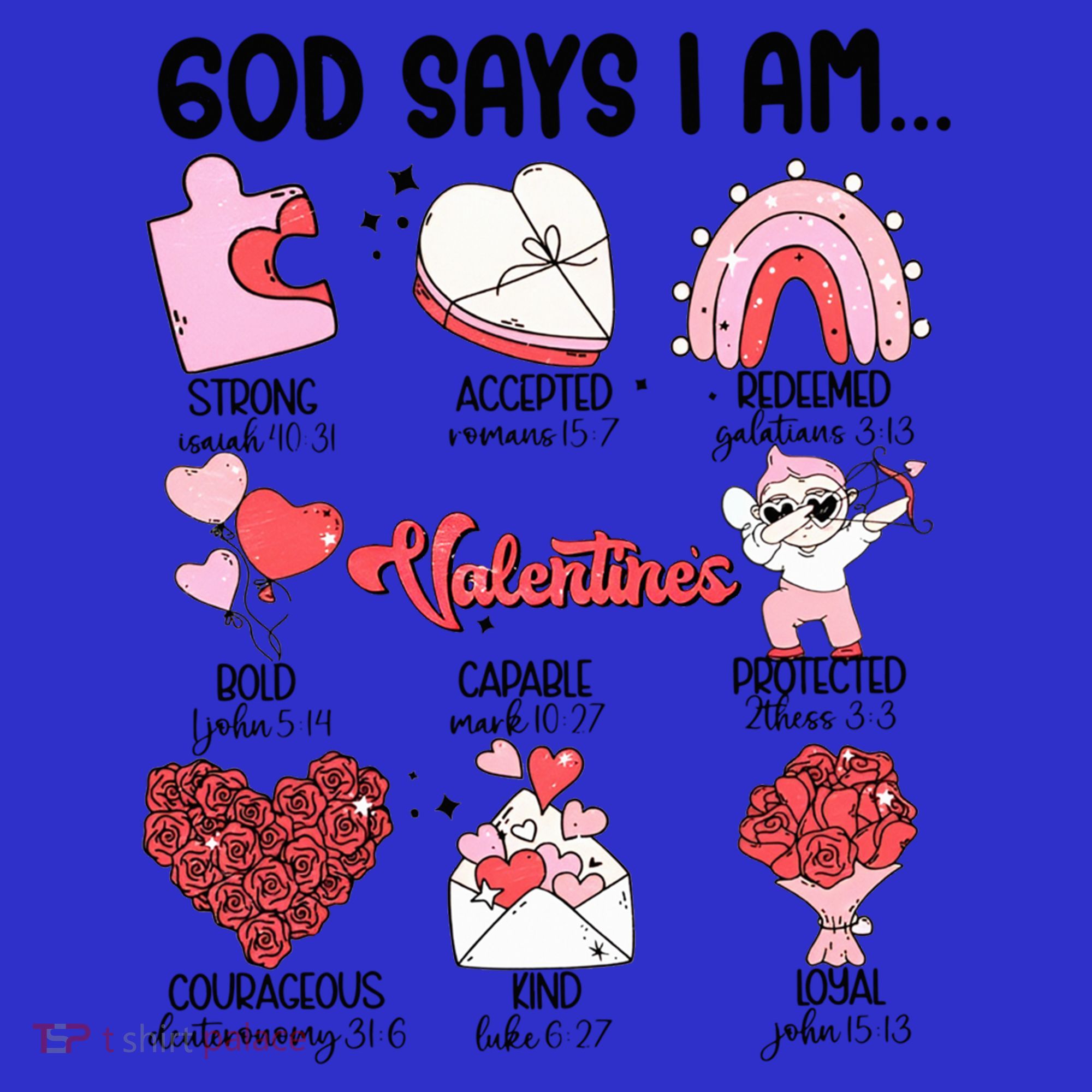 Retro God Says I Am Christian Valentines Day Self Love Gift Toddler Hoodie