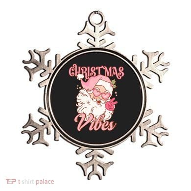 Retro Groovy Santa Claus Christmas Vibes Gift Ornament