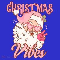 Retro Groovy Santa Claus Christmas Vibes Gift Visor thumb 3