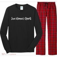  Save Womens Sports Riley Gaines Long Sleeve Pajama Set thumb 0