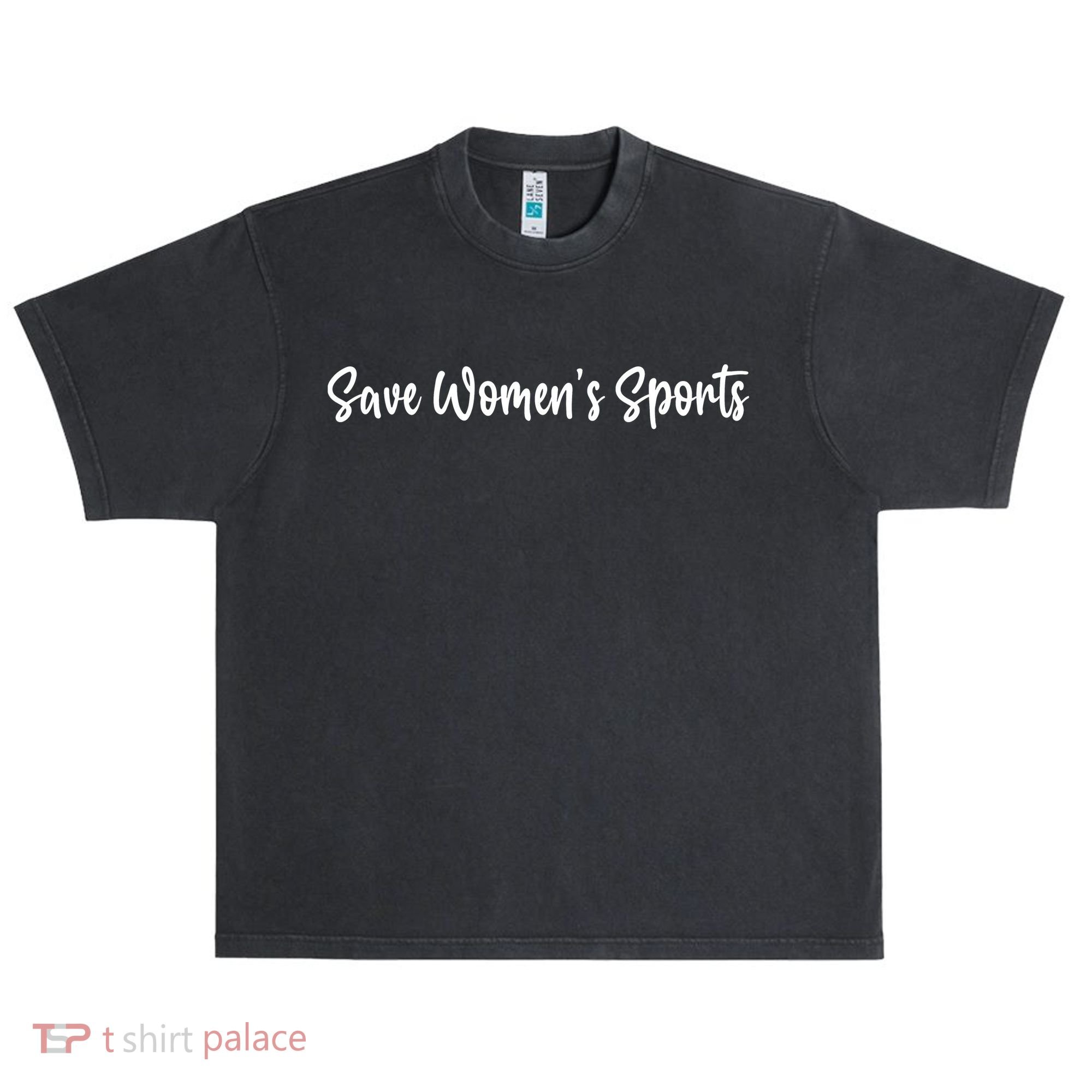  Save Womens Sports Riley Gaines Urban Oversized Heavyweight T-Shirt