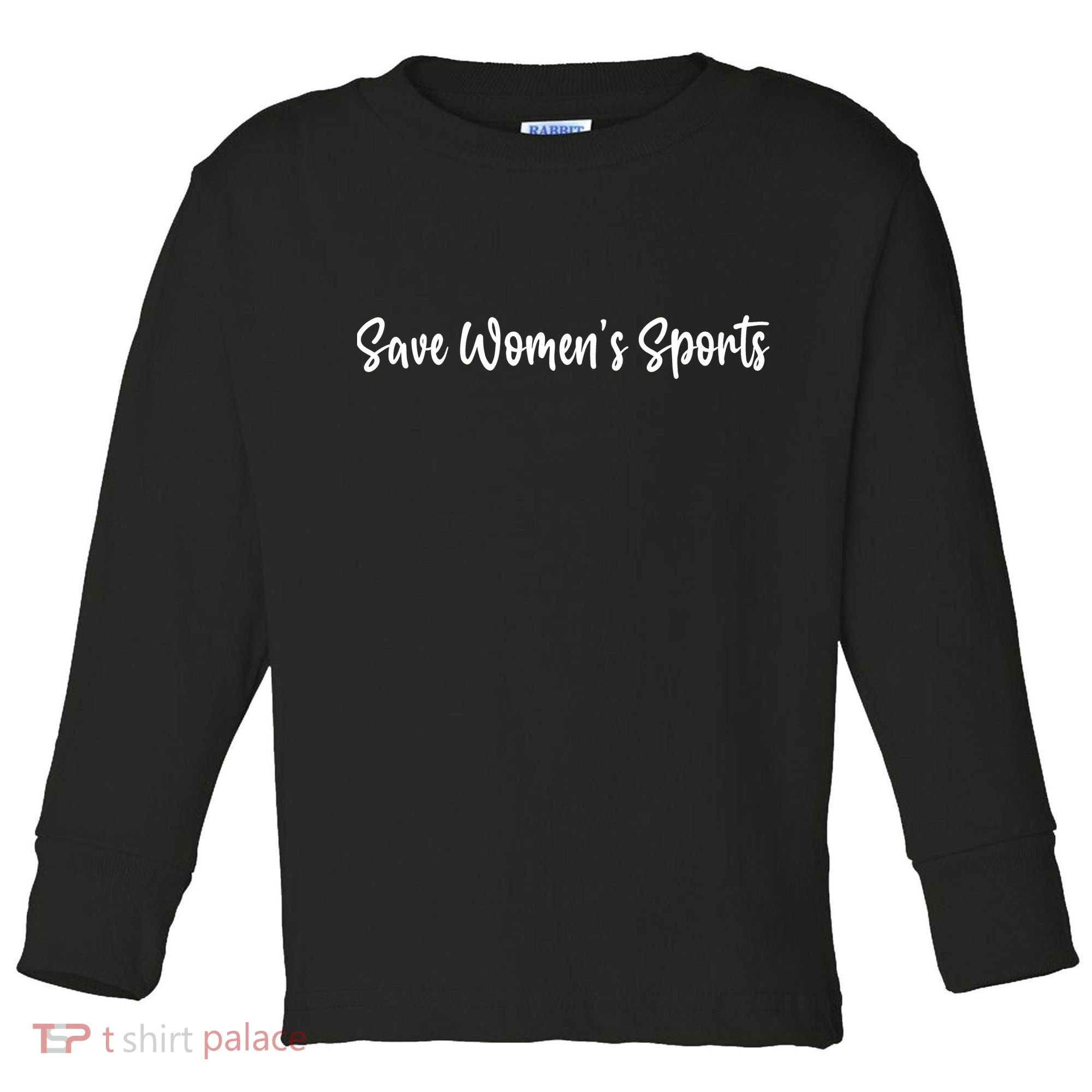  Save Womens Sports Riley Gaines Toddler Long Sleeve Shirt
