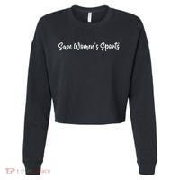  Save Womens Sports Riley Gaines Cropped Pullover Crew thumb 0