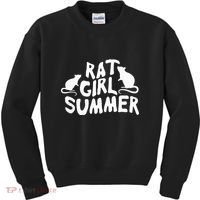 Rat Girl Summer Kids Sweatshirt thumb 0