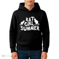 Rat Girl Summer Kids Hoodie thumb 4