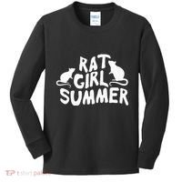 Rat Girl Summer Kids Long Sleeve Shirt thumb 0